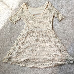 Lace Cream Dress